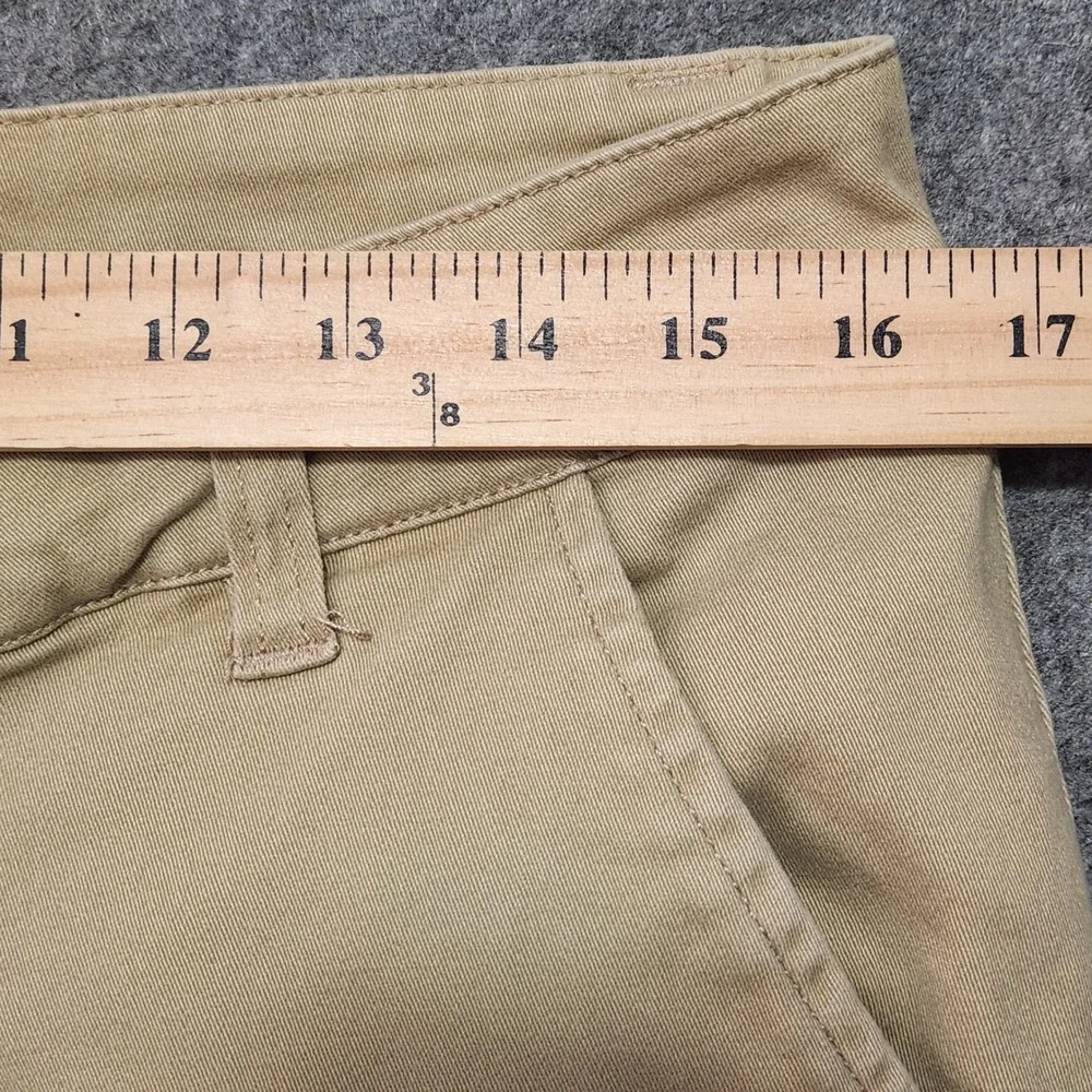 Ecko Unltd Mens Khaki Jogger Pants‎ Size 32 Tan Twill Tapered Streetwear Casual